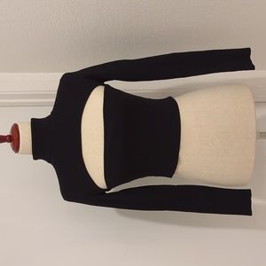 Revolve superdown peekaboo cut out turtleneck sweater SM
